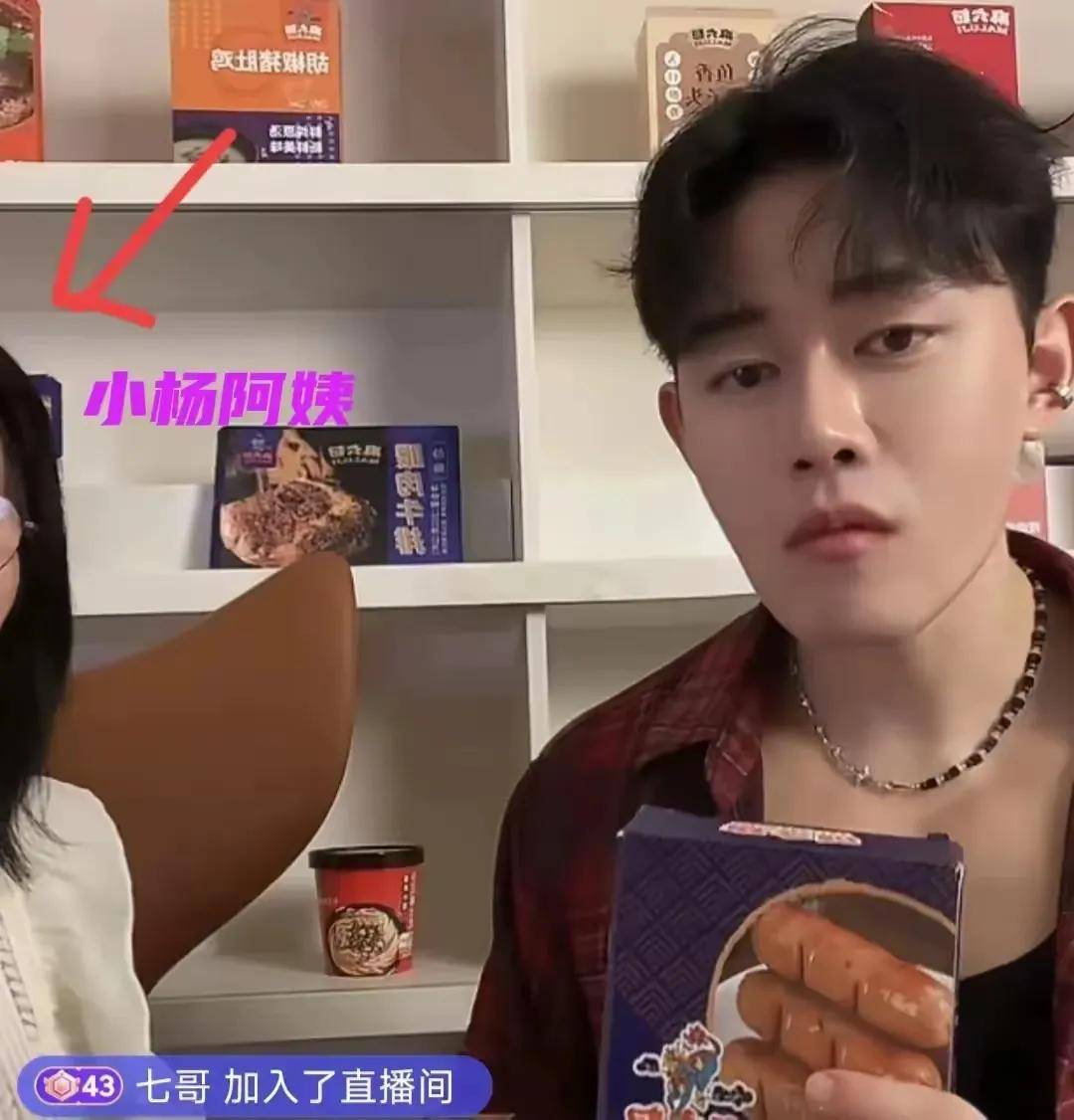 汪小菲御用保姆小杨阿姨直播间的神秘小伙是谁？长相酷似李易峰(图7)