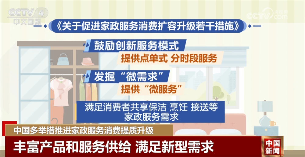 4方面12项重点举措家政服务“旧”领域将发生什么“新”改变？(图1)